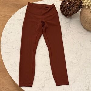 lululemon athletica Rust Leggings Wunder Under